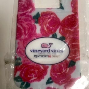 Vineyard Vines Kentucky Derby adhesive card holder